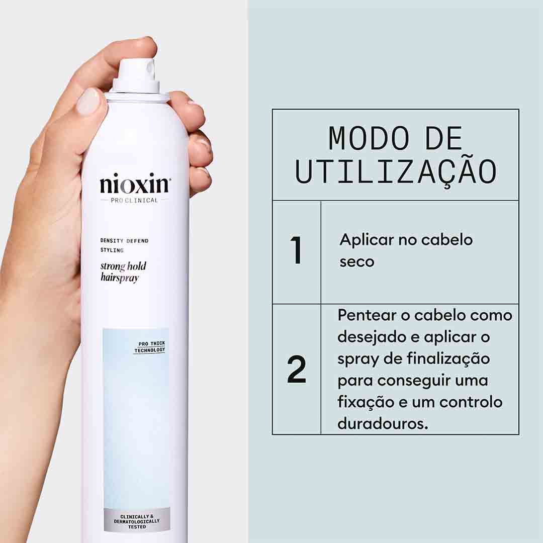 Spray de Fixa&ccedil;&atilde;o Forte - Nioxin - Styling - Imagem 8