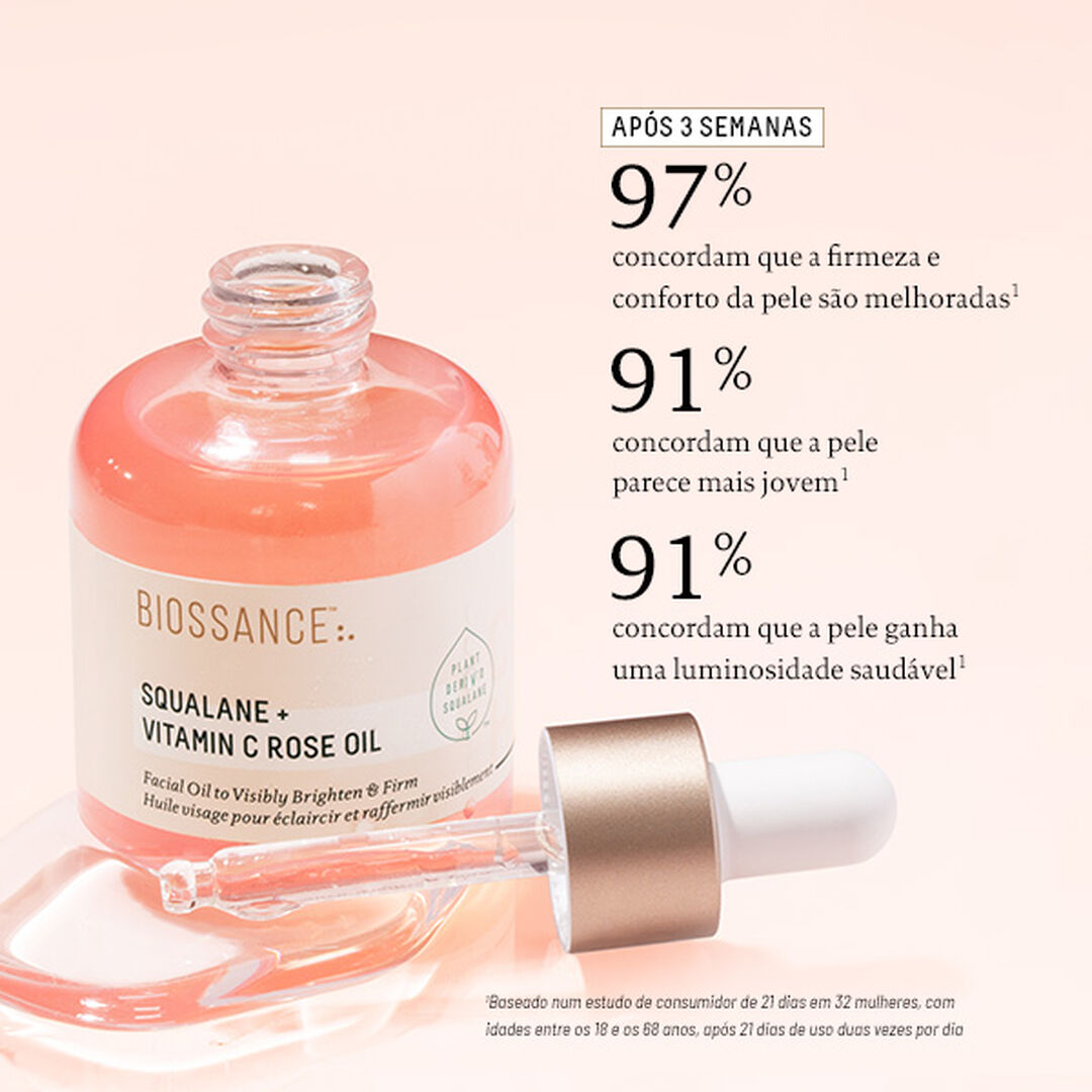 Squalane + Vitamin C Rose Oil Pink - Biossance -  - Imagem 4