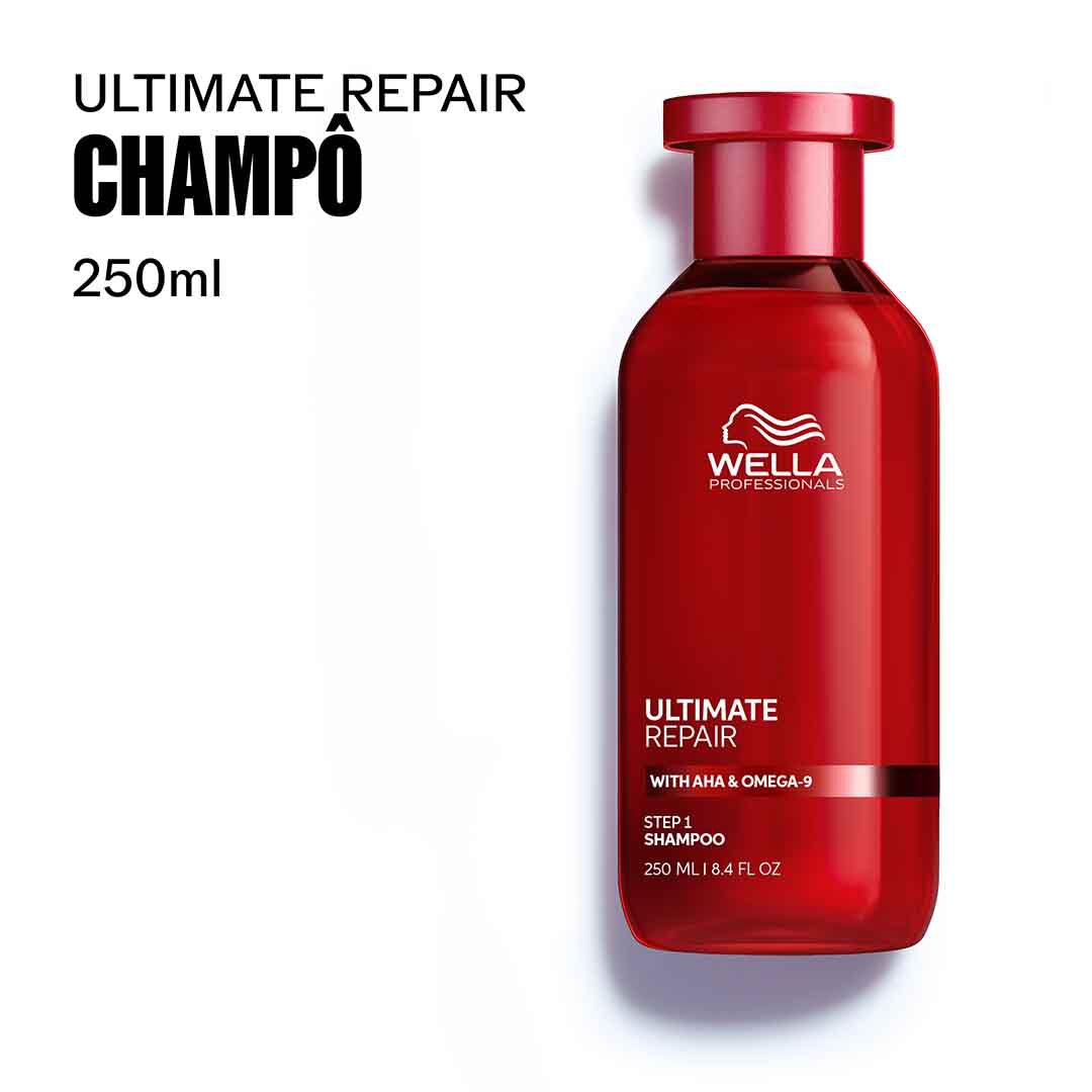 Ultimate Repair - Champ&ocirc; Profissional Leve e Cremoso - WELLA HAIR CARE - Ultimate - Imagem 5