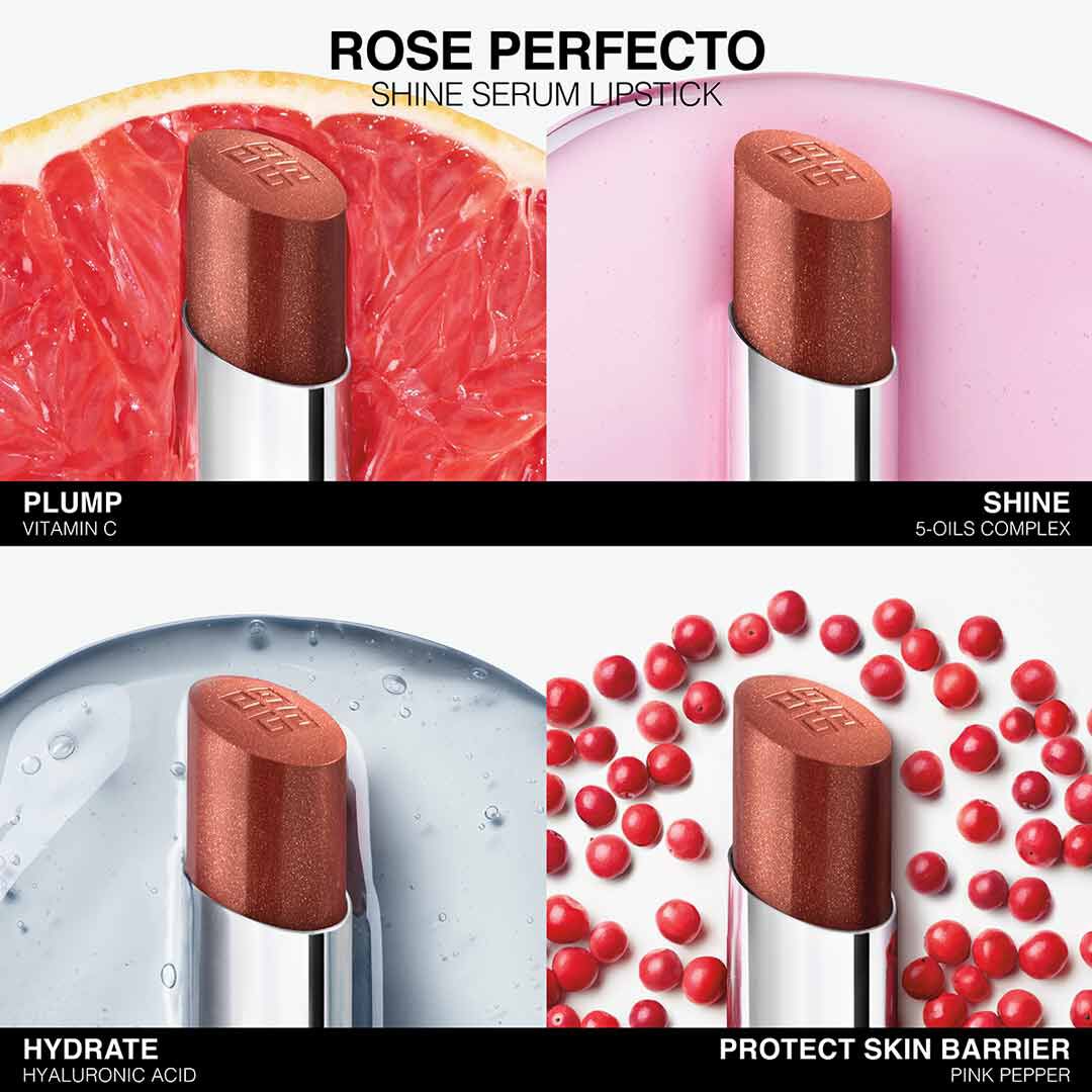 Rose Perfecto Shine - GIVENCHY - LÁBIOS - Imagem 4