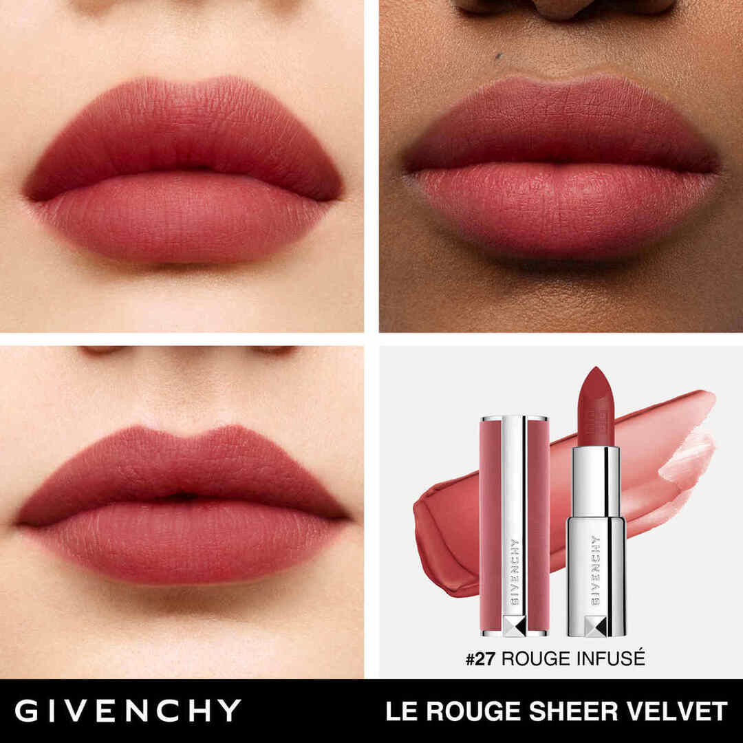 Le Rouge Sheer Velvet - GIVENCHY - LIPS - Imagem 5
