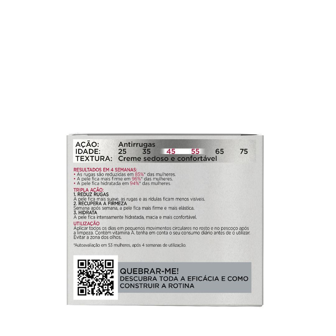 Anti-Arrugas Expert Creme de Dia Retinol +45 - L'OR&Eacute;AL PARIS -  - Imagem 3