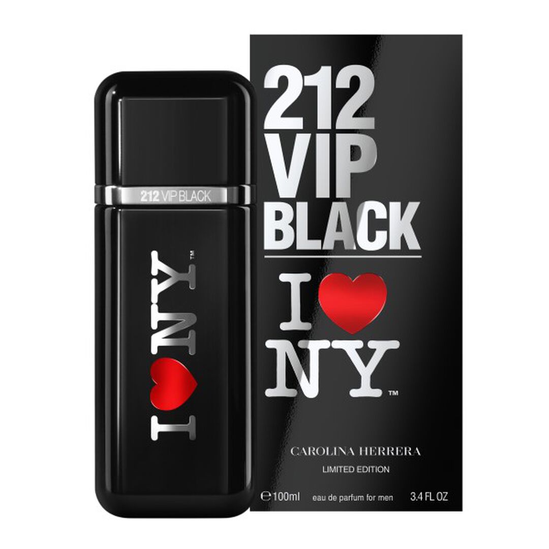212 VIP MEN BLACK I LOVE NYC EDP 100ML - CAROLINA HERRERA - 212 VIP BLACK - Imagem 7