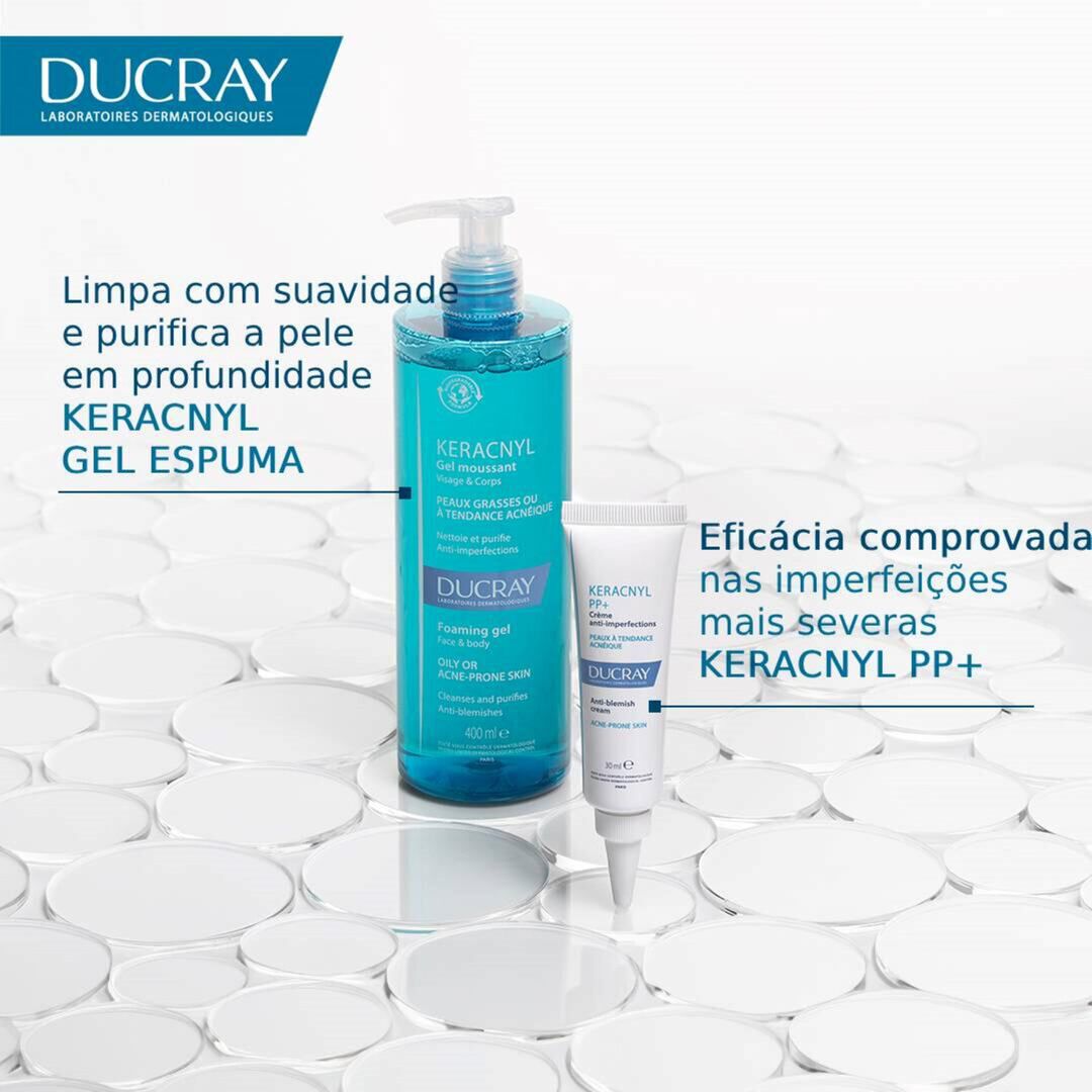 Ducray Keracnyl Gel Espuma - DUCRAY -  - Imagem 6