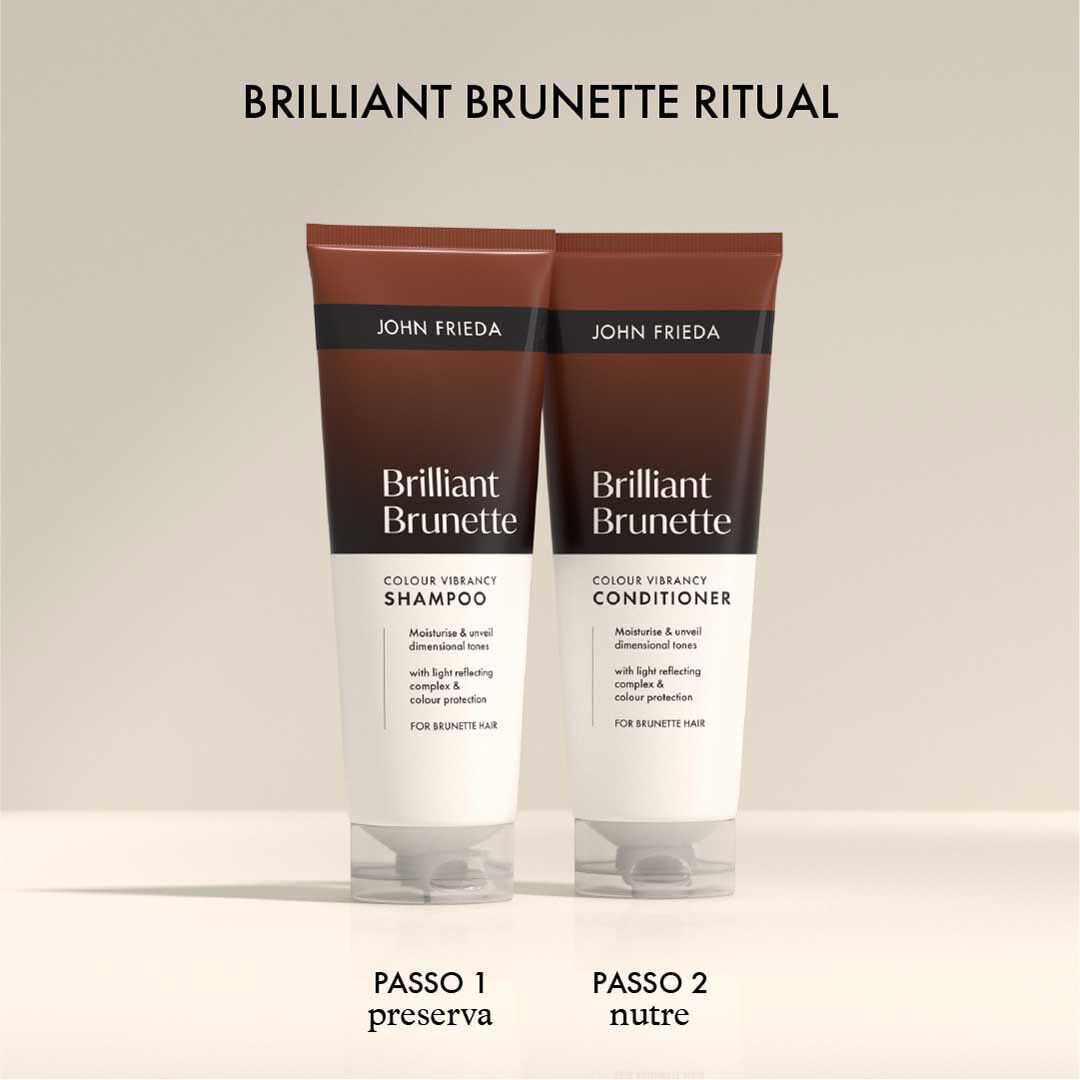 Condicionador Colour Vibrancy Brilliant Brunette - John Frieda - Brilliant Brunette - Imagem 5