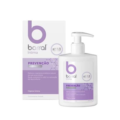 Gel de Higiene &Iacute;ntima Preven&ccedil;&atilde;o - BARRAL -  - Imagem