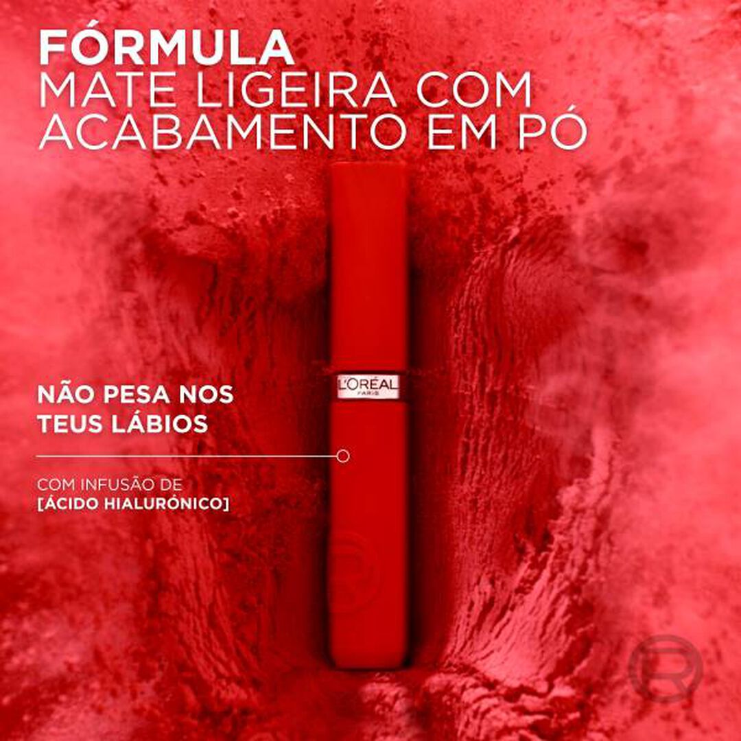 Batom Acabamento Mate - L'Oréal Paris - Le Matte Resistance - Imagem 4