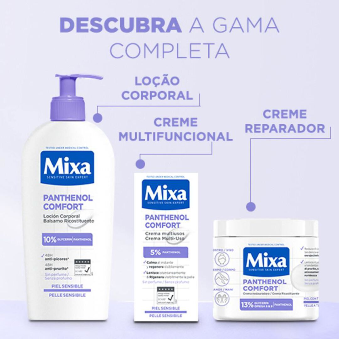 Lo&ccedil;&atilde;o Corporal Panthenol Comfort - MIXA -  - Imagem 3