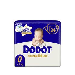 Fraldas Sensitive Tamanho 0 (At&eacute; 3Kg), , hi-res