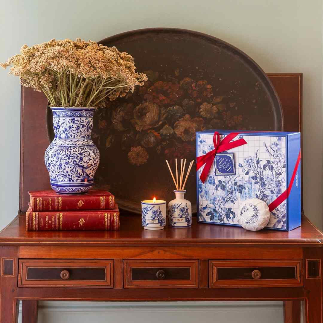 Coffret Merry & Bright Gold&Blue - Castelbel - Portus Cale - Imagem 2