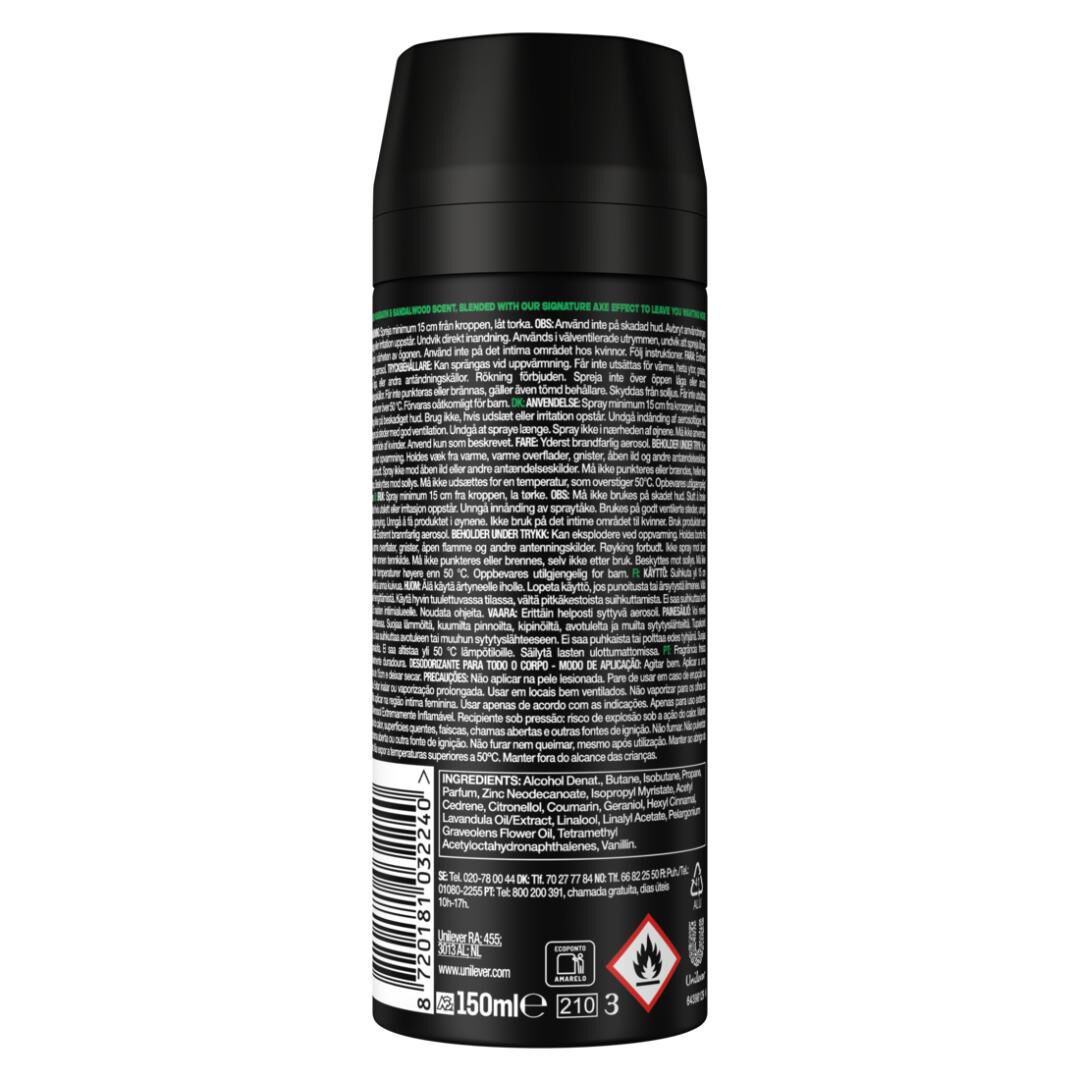 Deo Spray Africa - AXE -  - Imagem 3
