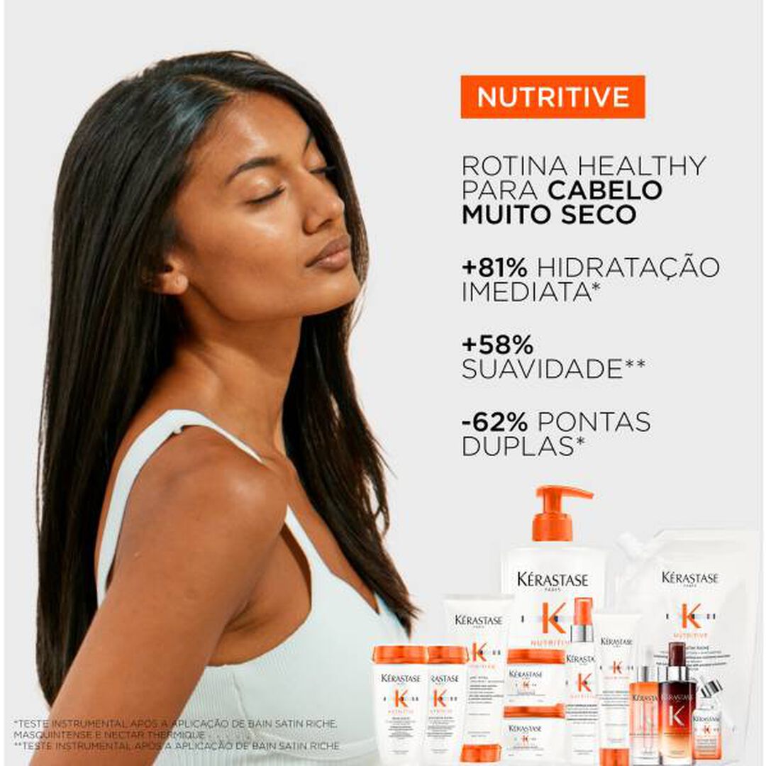 Recarga de Champ&ocirc; Satin RIche - KERASTASE - Nutritive - Imagem 7