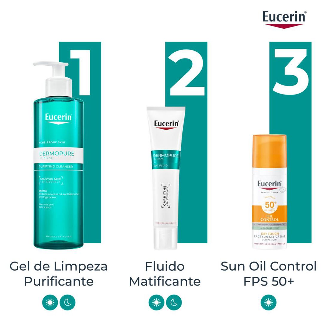 DermoPure Fluido Matificante - EUCERIN -  - Imagem 5