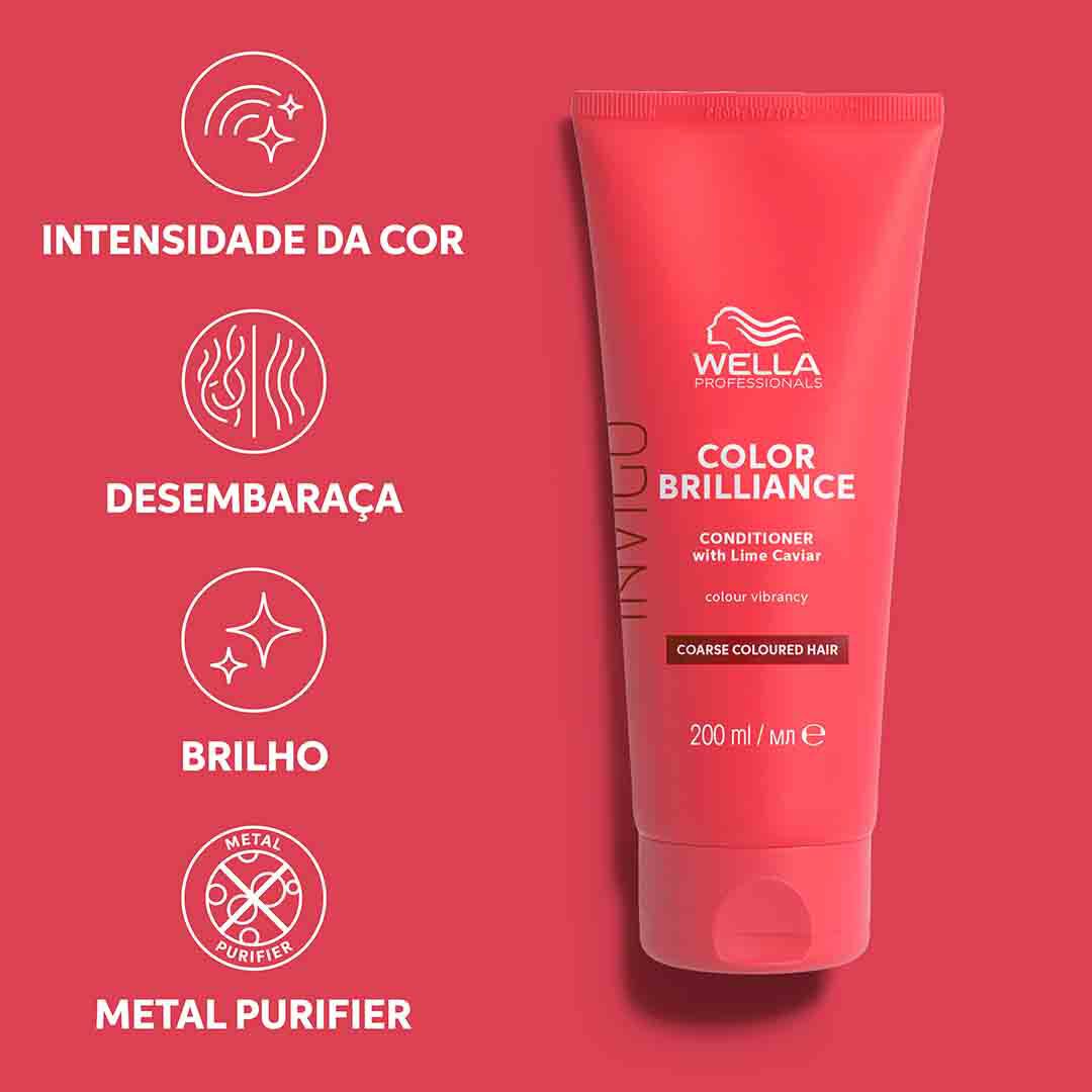 Condicionador Collor Brilliance - WELLA HAIR CARE - Invigo - Imagem 2