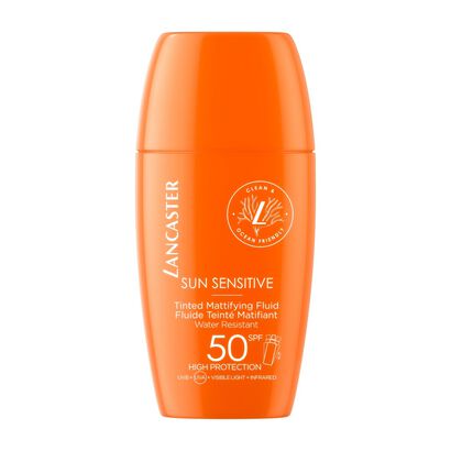 Tinted Mattifying Fluid SPF50 - LANCASTER - Sun Sensitive - Imagem