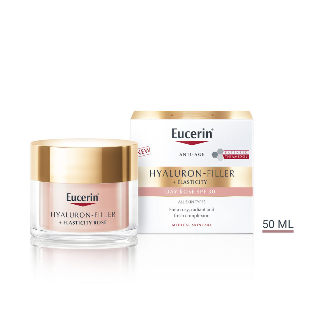 Hyaluron-Filler + Elasticity Creme de Dia Rose FPS 30 - EUCERIN -  - Imagem 5