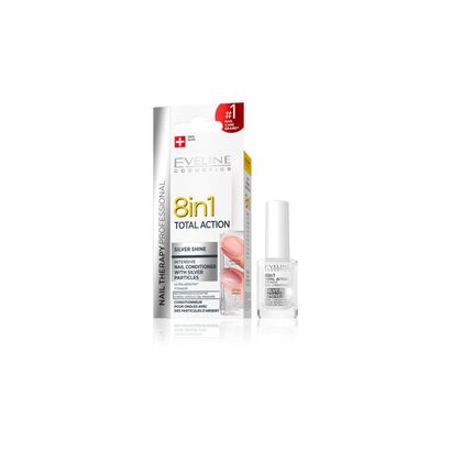 Endurecedor Unhas 8 em 1 - Silver Shine - EVELINE -  - Imagem