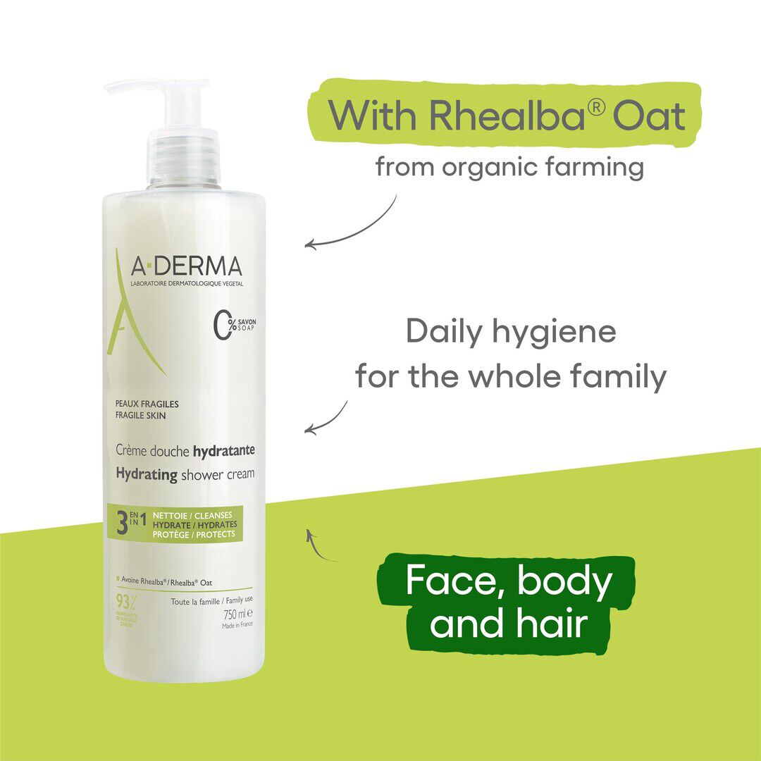 Creme Duche Hidratante - A-DERMA -  - Imagem 5