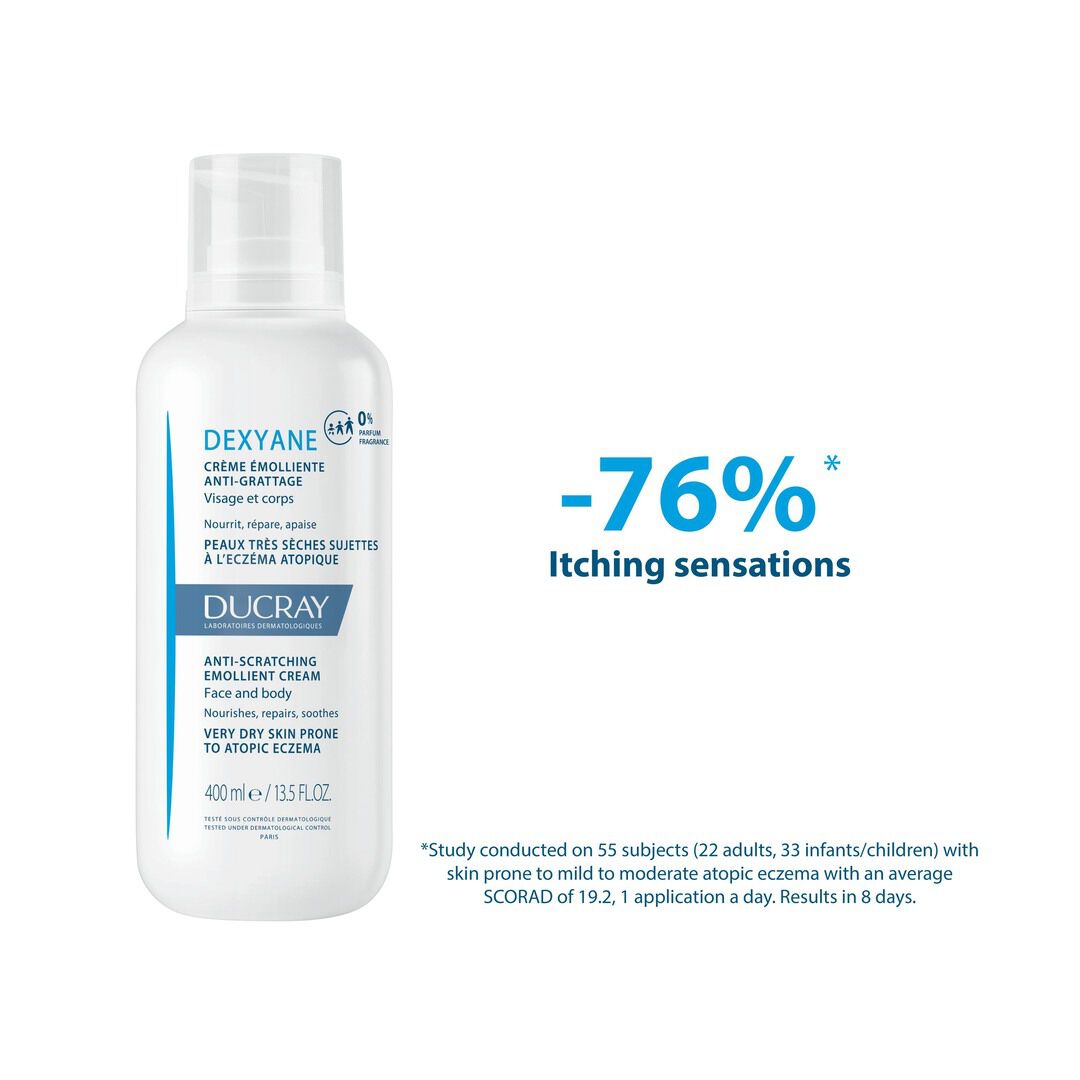 Ducray Dexyane Creme Emoliente Anti-Prurido 200ml - DUCRAY -  - Imagem 5