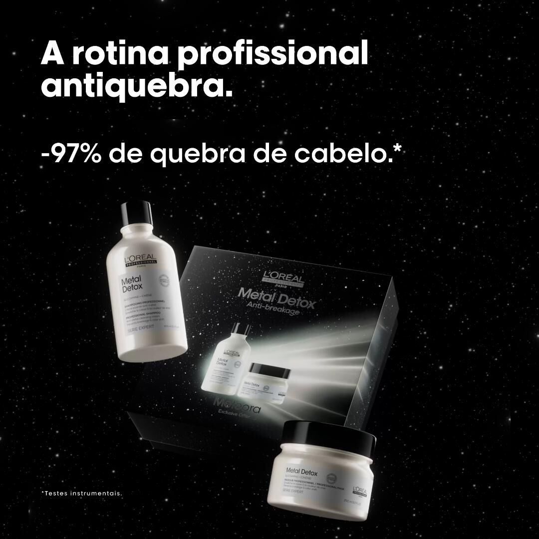Coffret Metal Detox Duo - L'OR&Eacute;AL PROFESSIONNEL - SERIE EXPERT - Imagem 2