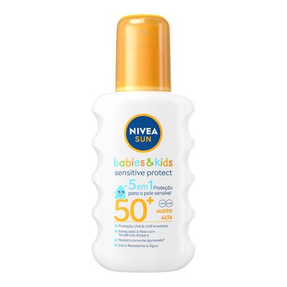 Nive Sun - Spray Babies & Kids Sensitive Protect FP50+ - NIVEA -  - Imagem