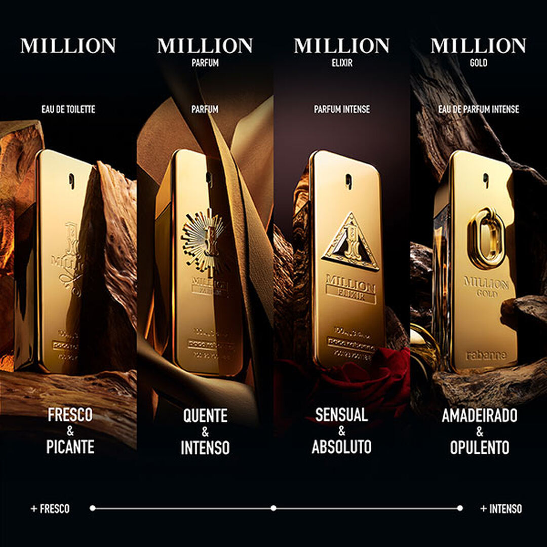 Eau de Parfum Intense - RABANNE - Million Gold - Imagem 4