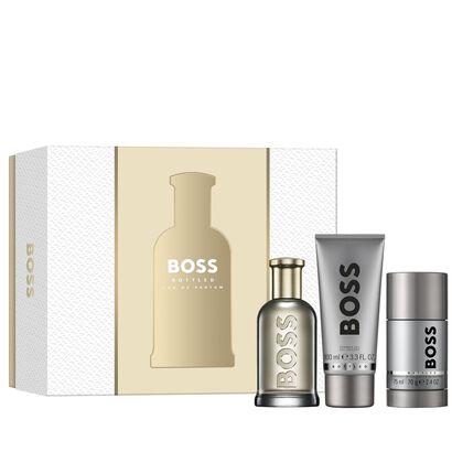 Boss Bottled EDP 100ml +  deo stick 75ml + SG 100ml - HUGO BOSS - BOTTLED E.PARFUM - Imagem