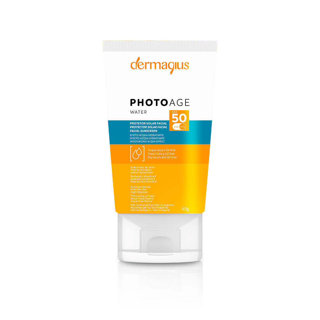 Photoage Water Protetor Solar Facial SPF50+ - DERMAGIUS -  - Imagem 1