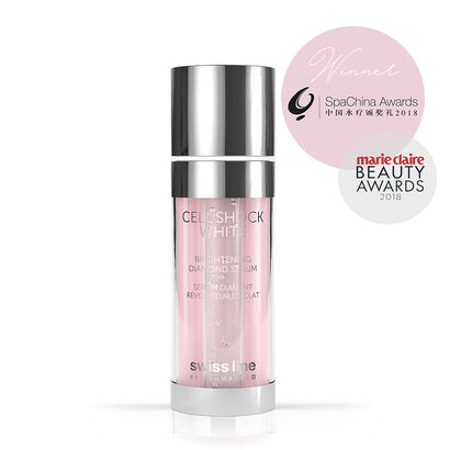 White  Brightening Diamond Serum - Swiss Line - Cell Shock White - Imagem