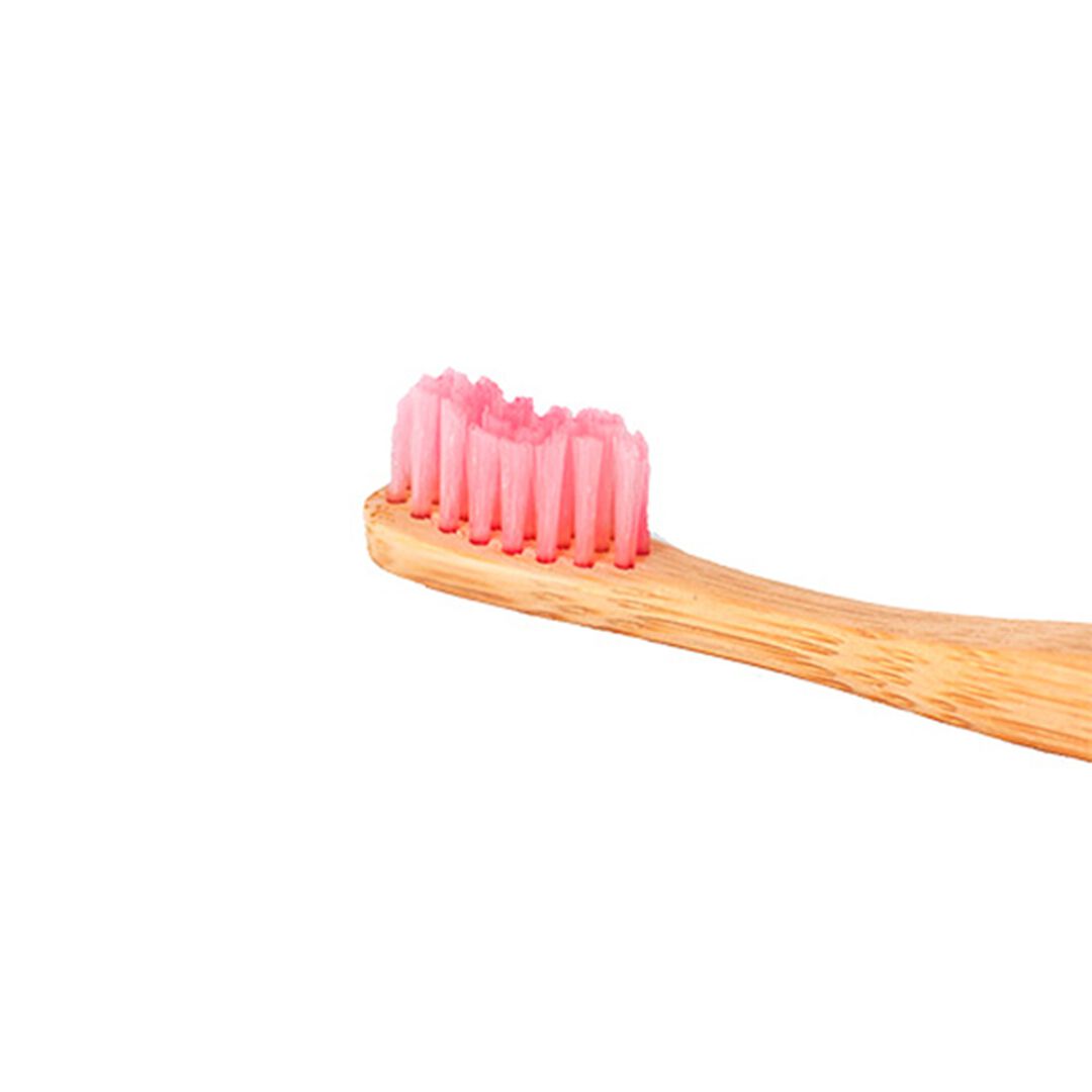 Toothbrush Kid Soft Pink - The Bam & Boo Toothbrush - The Bamboo Toothbrush - Imagem 5