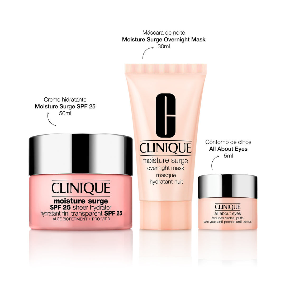 Set Hydration & Glow Hydration Meets Sun Protection - CLINIQUE - Moisture Surge - Imagem 2