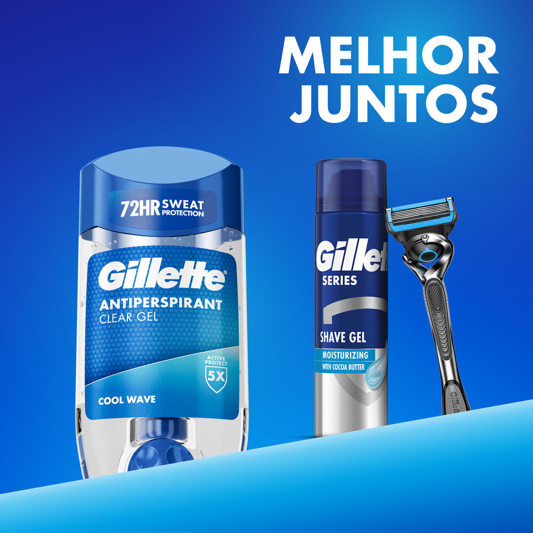 Desodorizante Stick Clear Gel Cool Wave - GILLETTE -  - Imagem 5