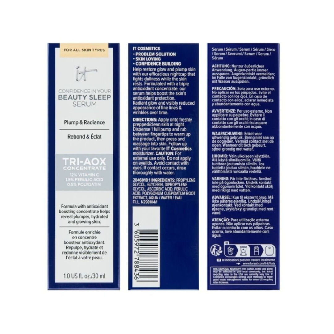 Confidence in your Beauty Sleep Serum - IT COSMETICS - Confidence - Imagem 2
