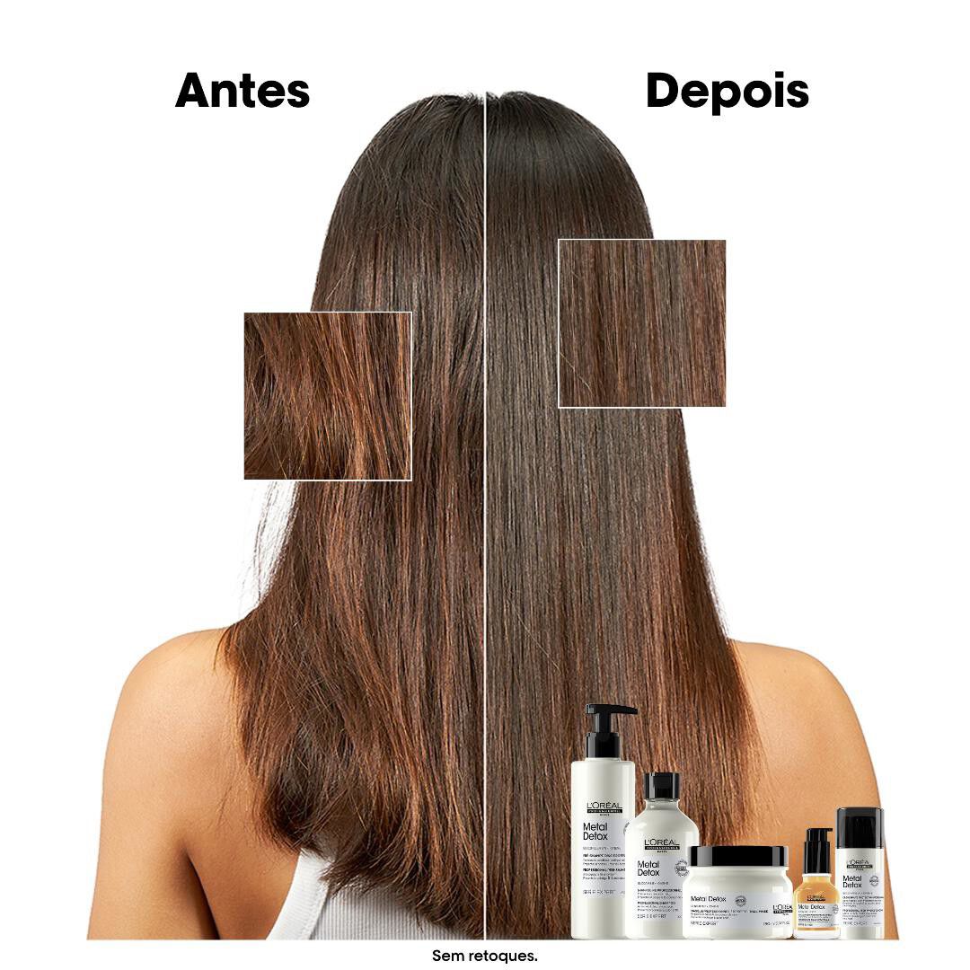 Metal Detox - M&aacute;scara - L'OR&Eacute;AL PROFESSIONNEL - SERIE EXPERT - Imagem 3