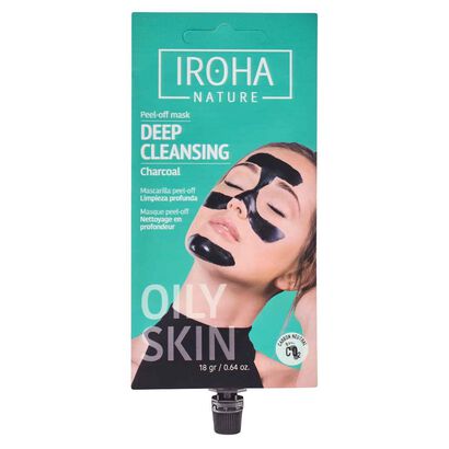 M&aacute;scara Limpeza Profunda Peel off Charcoal - IROHA -  - Imagem