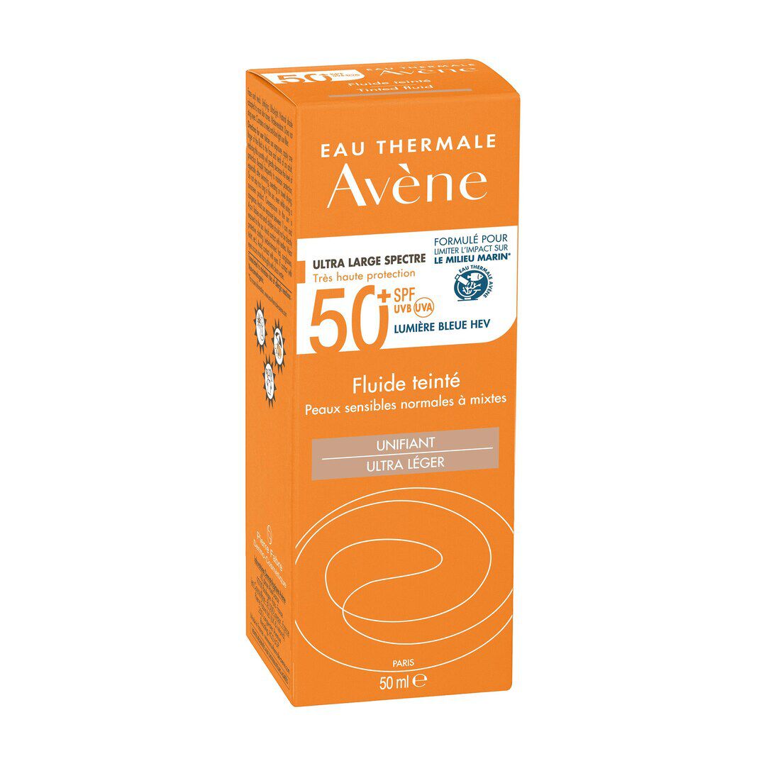 Protetor Solar Fluido 50+ com cor SPF50 - AVENE -  - Imagem 2