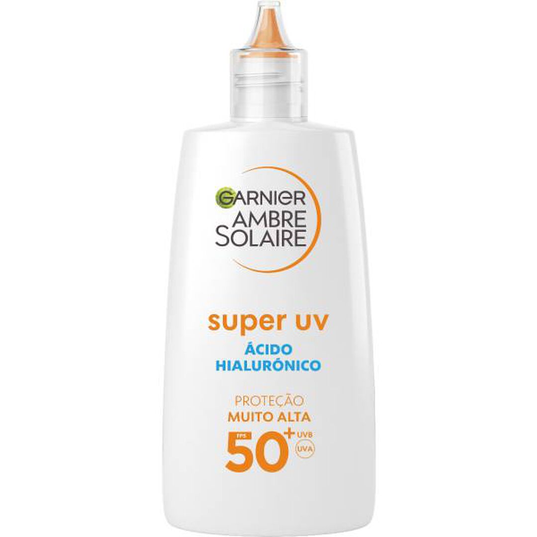 Flu&iacute;do Hidratante Di&aacute;rio Super UV SPF50+ - GARNIER AMBRE SOLAIRE - AMBRE SOLAIRE - Imagem 1