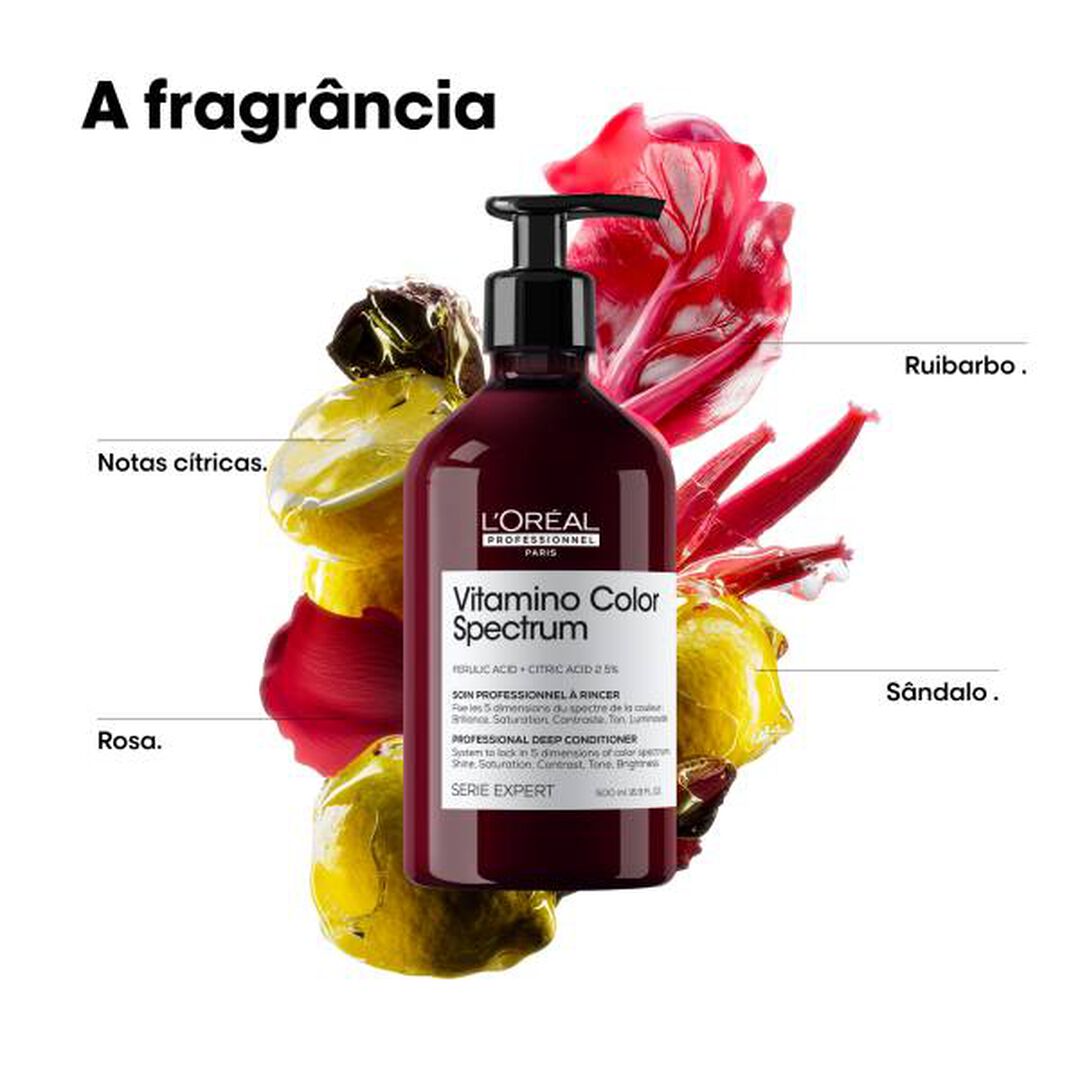 L'Oréal Professionnel Serie Expert Condicionador Vitamino Color Spectrum - L'ORÉAL PROFESSIONNEL - Vitamino Color Spectrum - Imagem 4