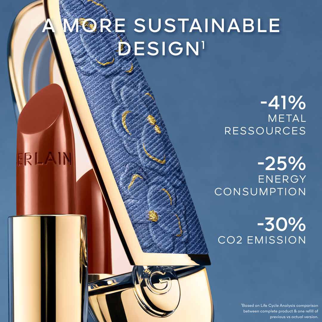 Lip Case Blooming Denim - GUERLAIN - ROUGE G - Imagem 4