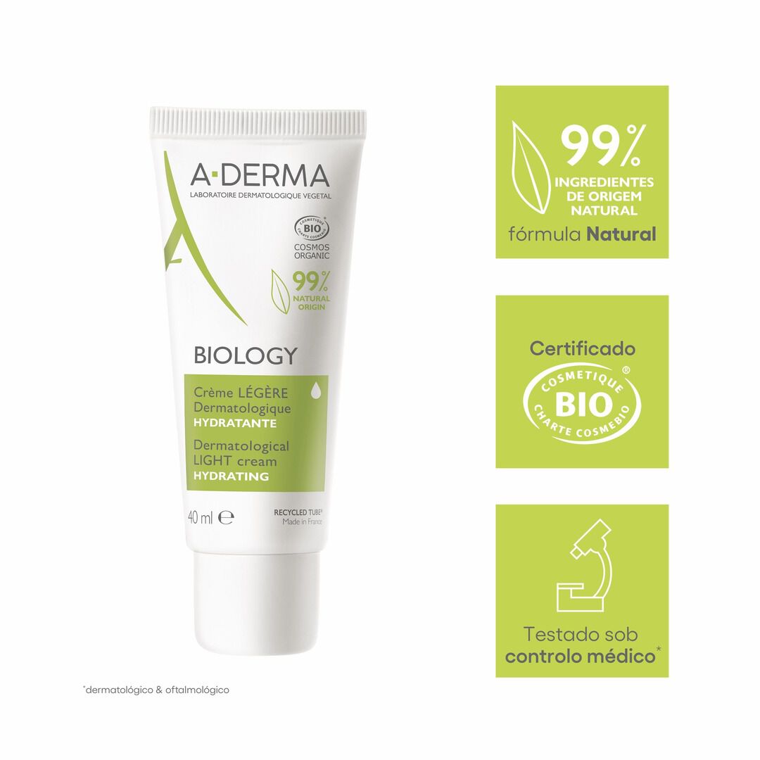 Biology Creme Ligeiro Hidratante - A-DERMA -  - Imagem 6