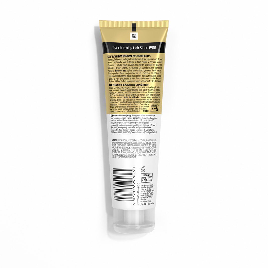 Tratamento Reparador Blonde+ Repair System - John Frieda - Blonde + - Imagem 2
