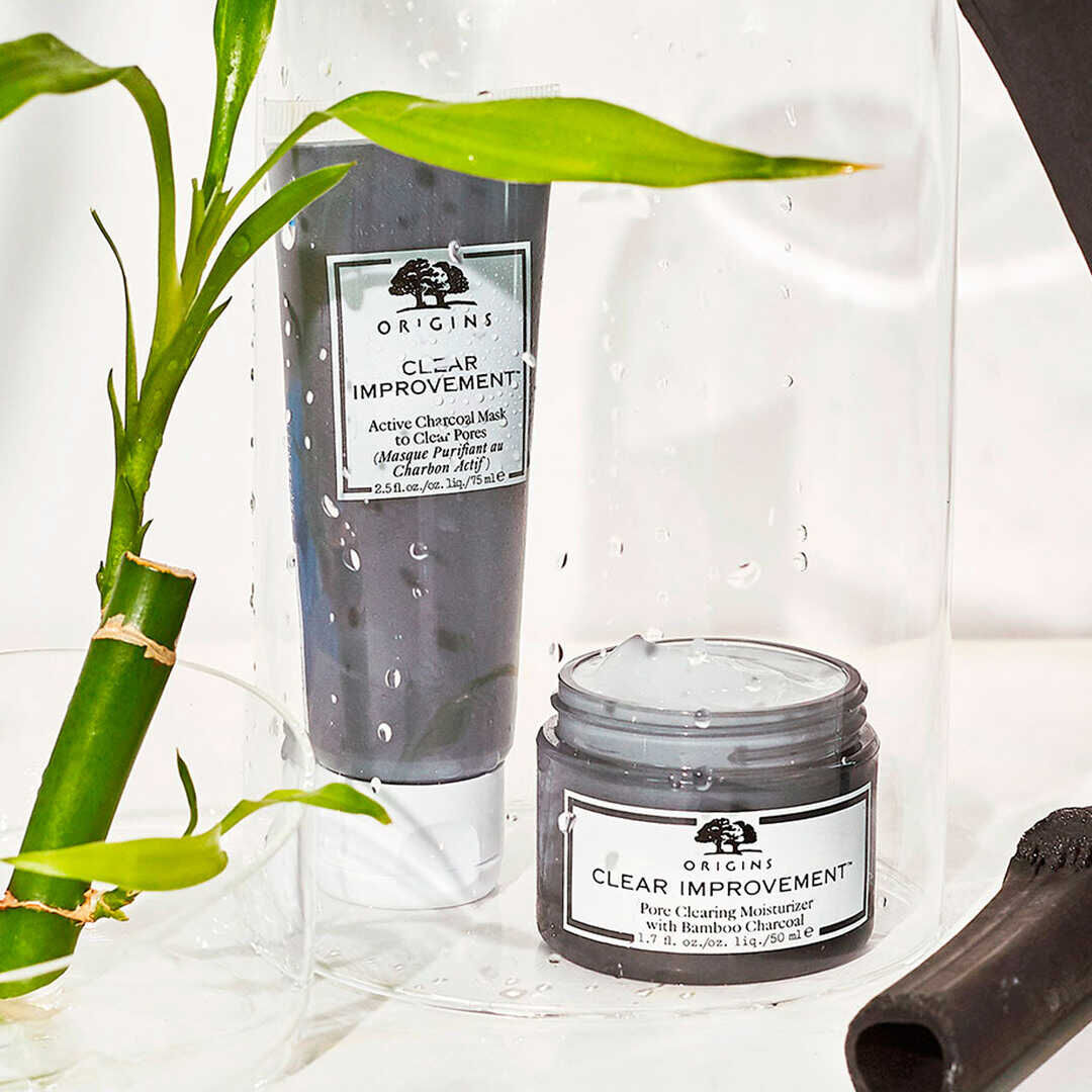 Pore Clearing Moisturizer With Bamboo Charcoal - ORIGINS - Clear Improvement - Imagem 7