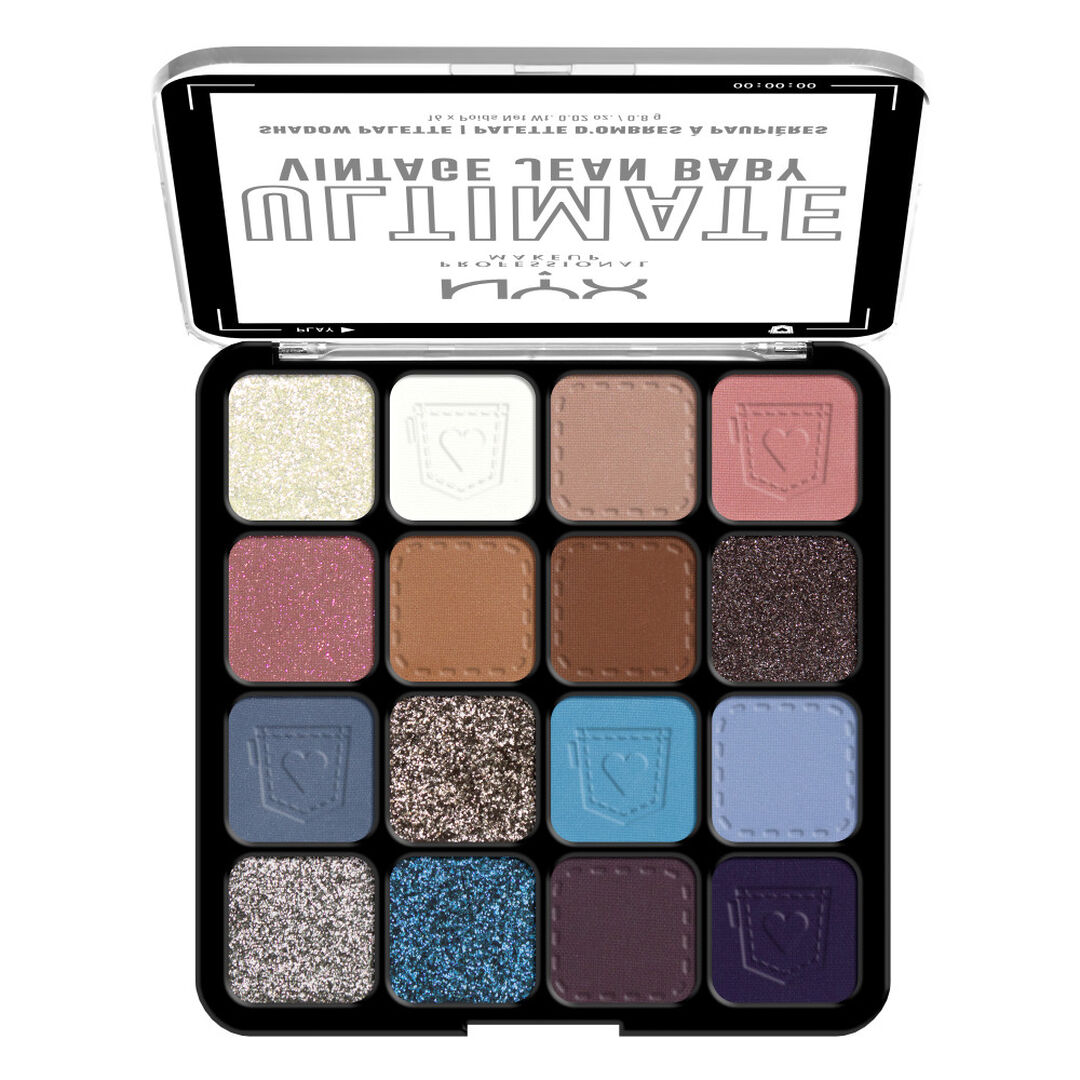 Ultimate Shadow Palette - Vintage Jean Baby - NYX Professional Makeup -  - Imagem 2