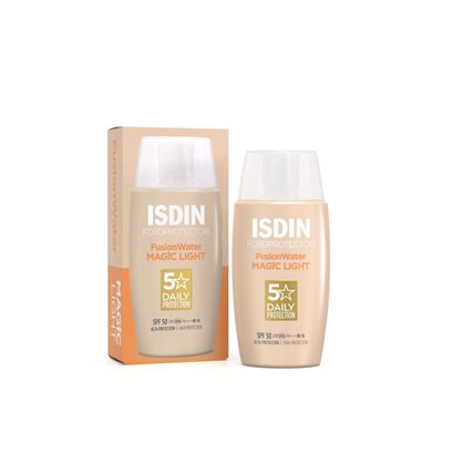 FOTOPROTECTOR FUSION WATER COLOR LIGHT SPF50 - ISDIN - Protetor Solar - Imagem