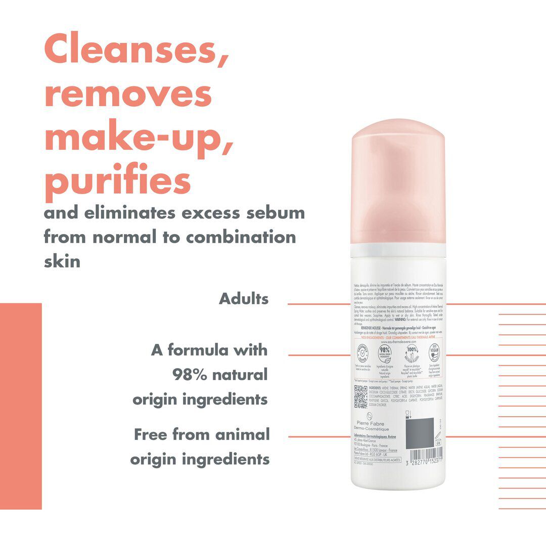 Mousse Limpeza Matificante 150 ml - AVENE -  - Imagem 5