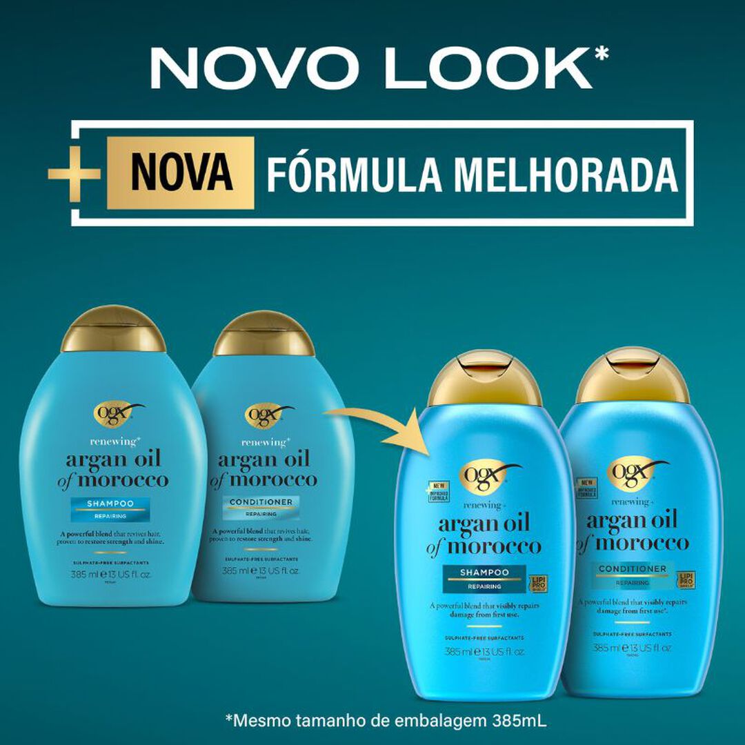 Champô reparador com óleo de Argão de Marrocos - OGX -  - Imagem 7