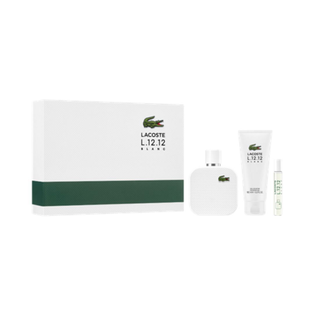 Coffret Eau de Toilette - LACOSTE - L.12.12 Blanc Homme - Imagem 1