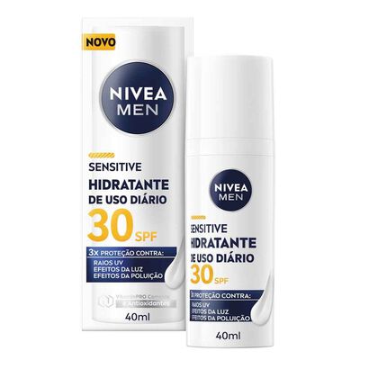 Creme de Uso Di&aacute;rio Sensitive FP30 - NIVEA -  - Imagem
