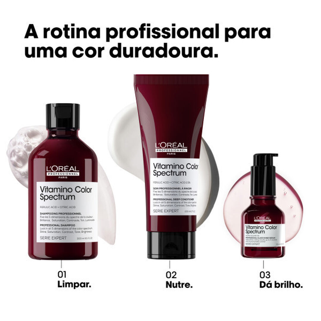 L'Or&eacute;al Professionnel Serie Expert Condicionador Mini Vitamino Color Spectrum - L'OR&Eacute;AL PROFESSIONNEL - Vitamino Color Spectrum - Imagem 8