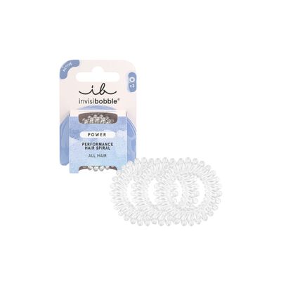 invisibobble Power Crystal Clear x3 - invisibobble -  - Imagem